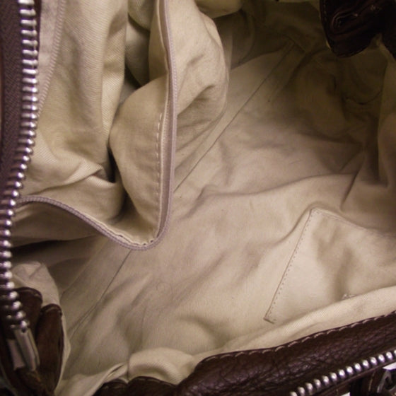 Chloe Leather Paddington Grenat 13 of 17