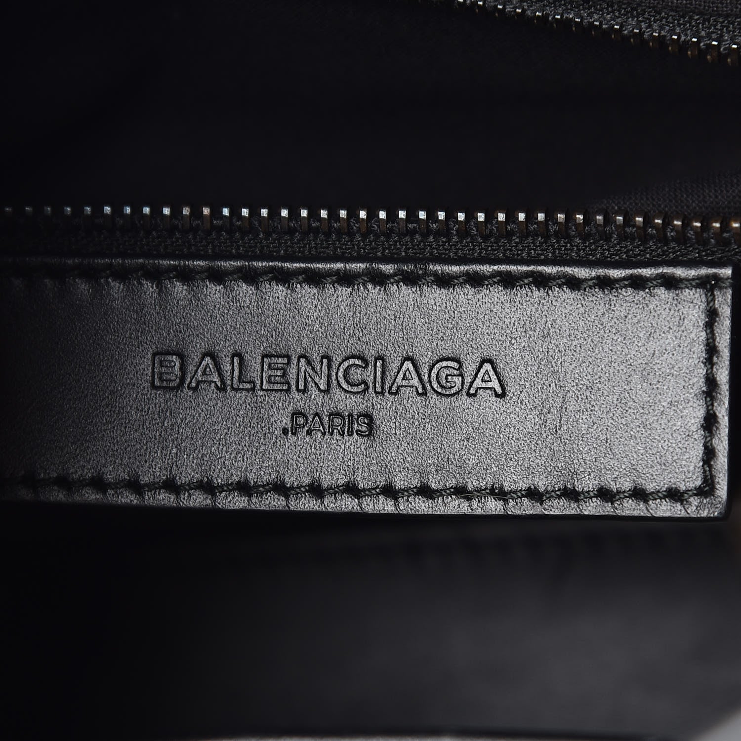 Balenciaga Calfskin Love Perforated Blackout Hardware S City Black 7 of 10