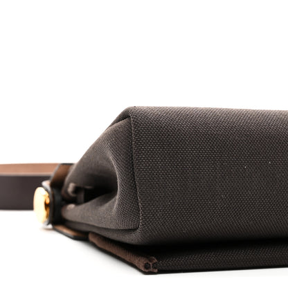 Hermes Military Toile Vache Hunter Herbag Zip Retourne 20 Ebene 9 of 11