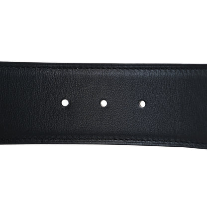 Hermes Swift Epsom 42mm Constance H 2 Belt 95 Black Gold 4 of 9