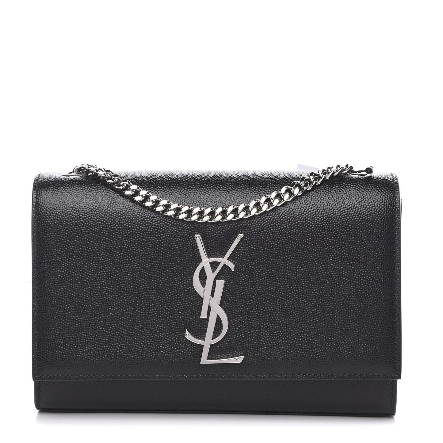 Grain De Poudre Small Monogram Kate Satchel Black
