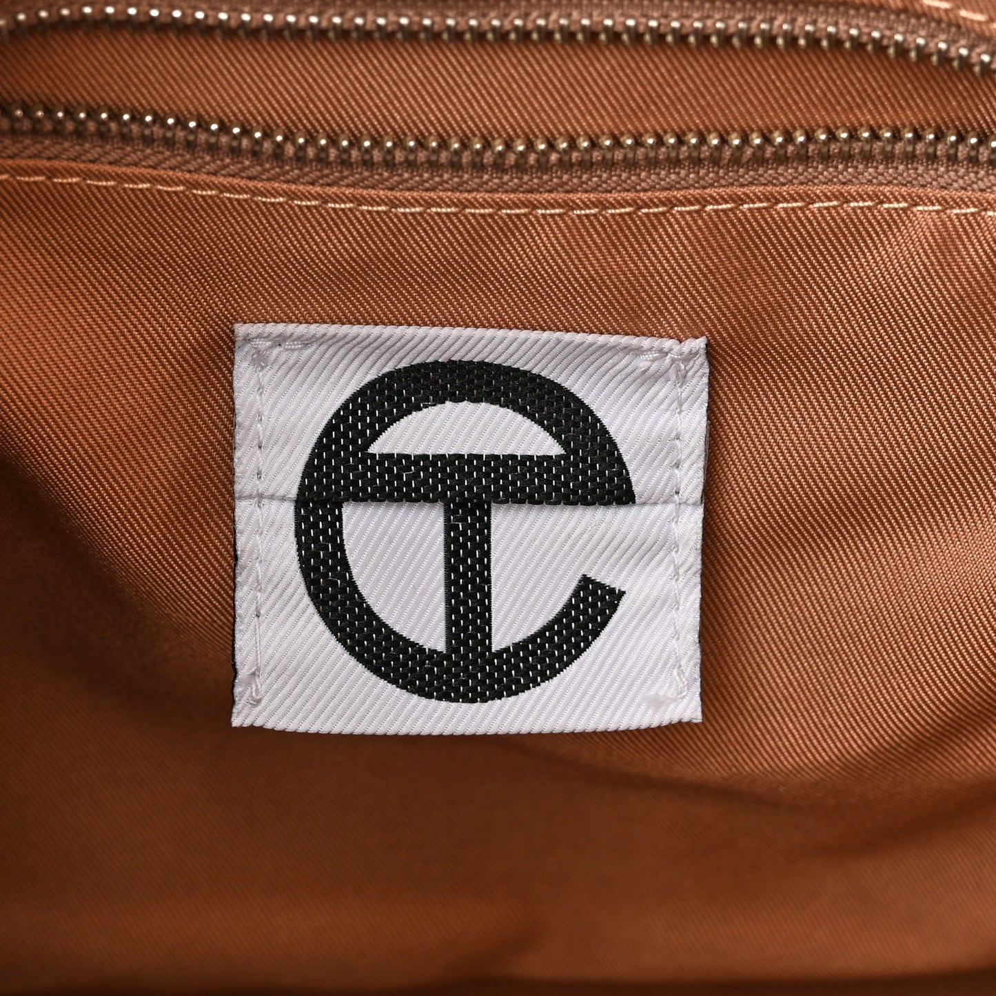 Metallic Vegan Leather Medium Shopping Bag Copper
