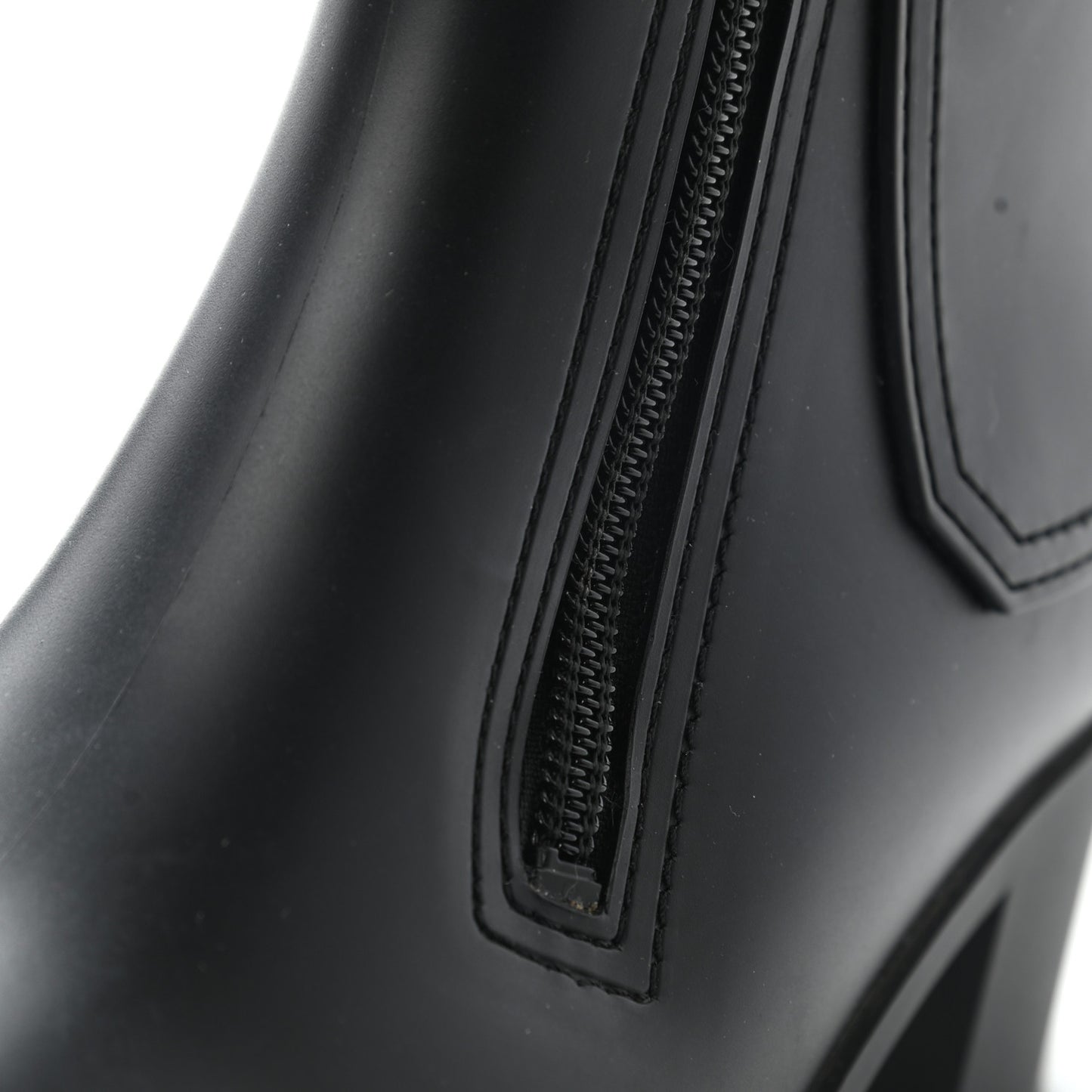 PVC CC Short Boots 36 Black