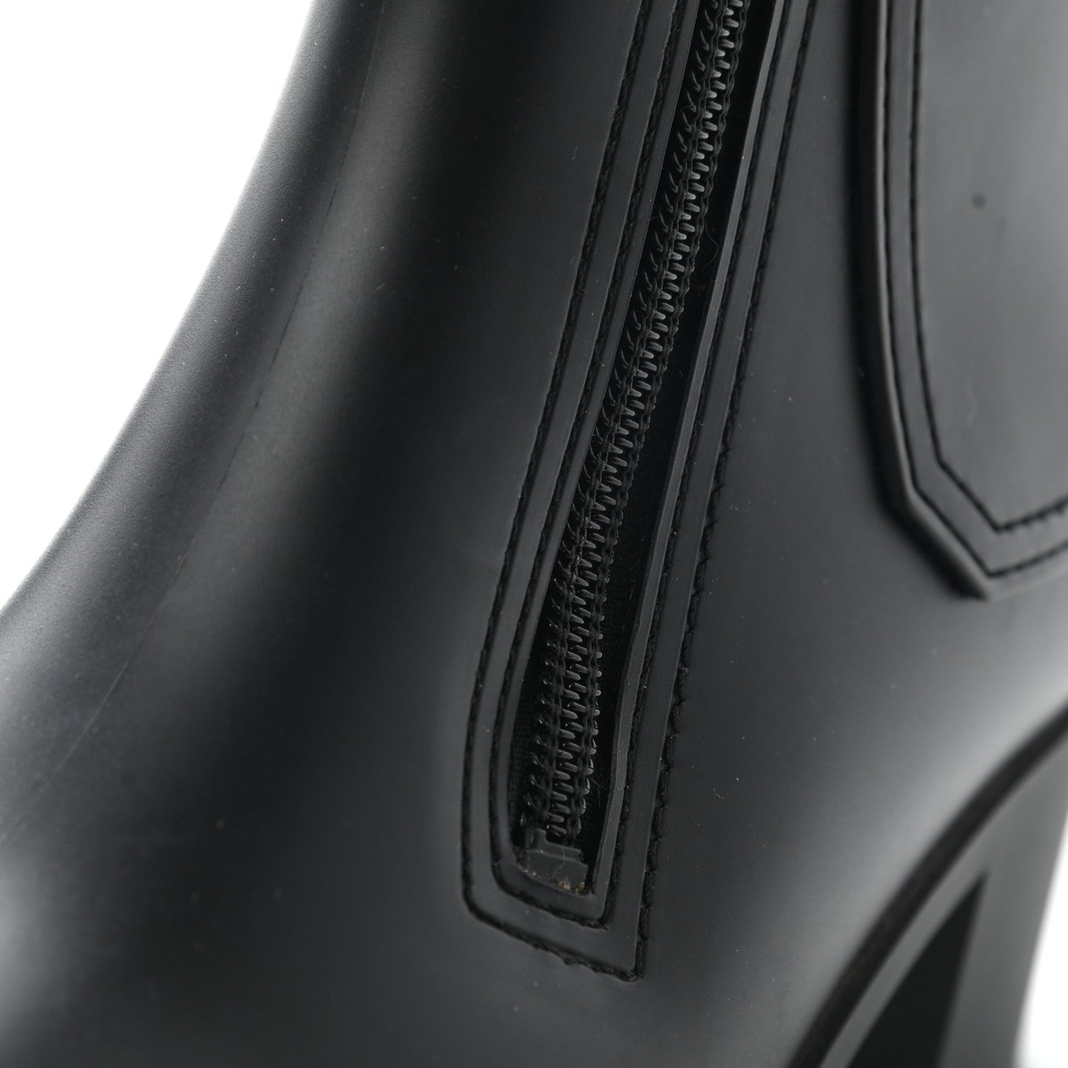 Chanel PVC CC Short Boots 36 Black 8 of 9