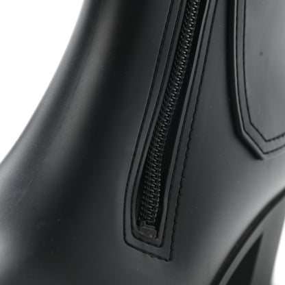 Chanel PVC CC Short Boots 36 Black 8 of 9
