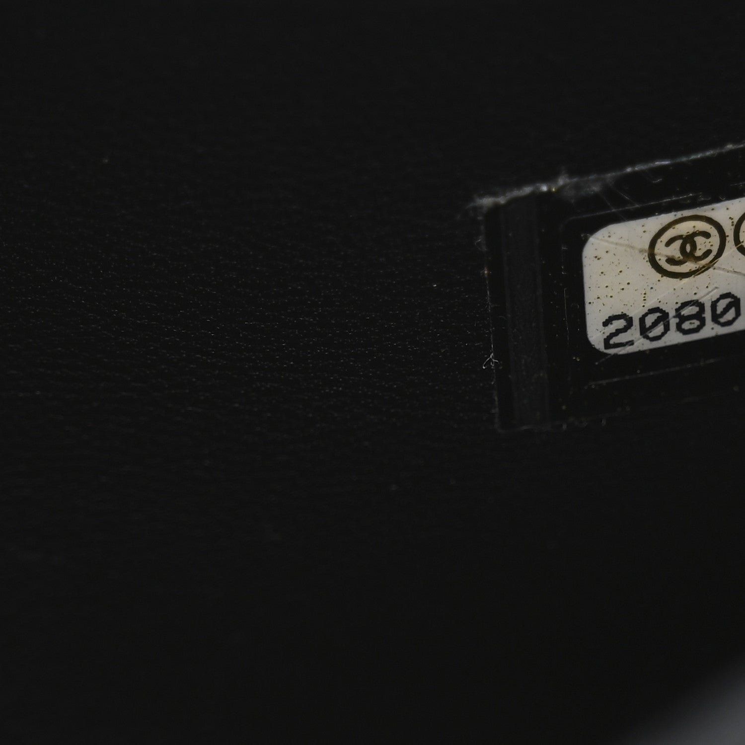 Chanel Lambskin Chevron Quilted Zip Around Wallet Black 8 of 10