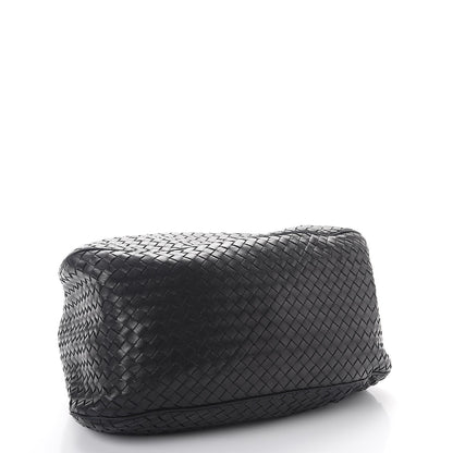Bottega Veneta Nappa Intrecciato Drawstring Hobo Bag Nero Black 4 of 19