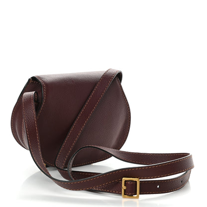 Chloe Calfskin Mini Marcie Round Crossbody Bag Wild Purple 3 of 9