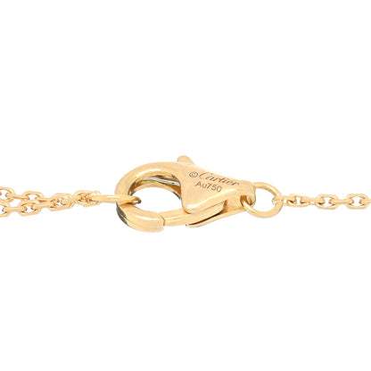 Cartier 18K Yellow Gold Diamond Mother of Pearl Amulette de Cartier Bracelet 3 of 4