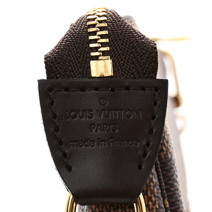 Louis Vuitton Damier Ebene Mini Pochette Accessories 5 of 8