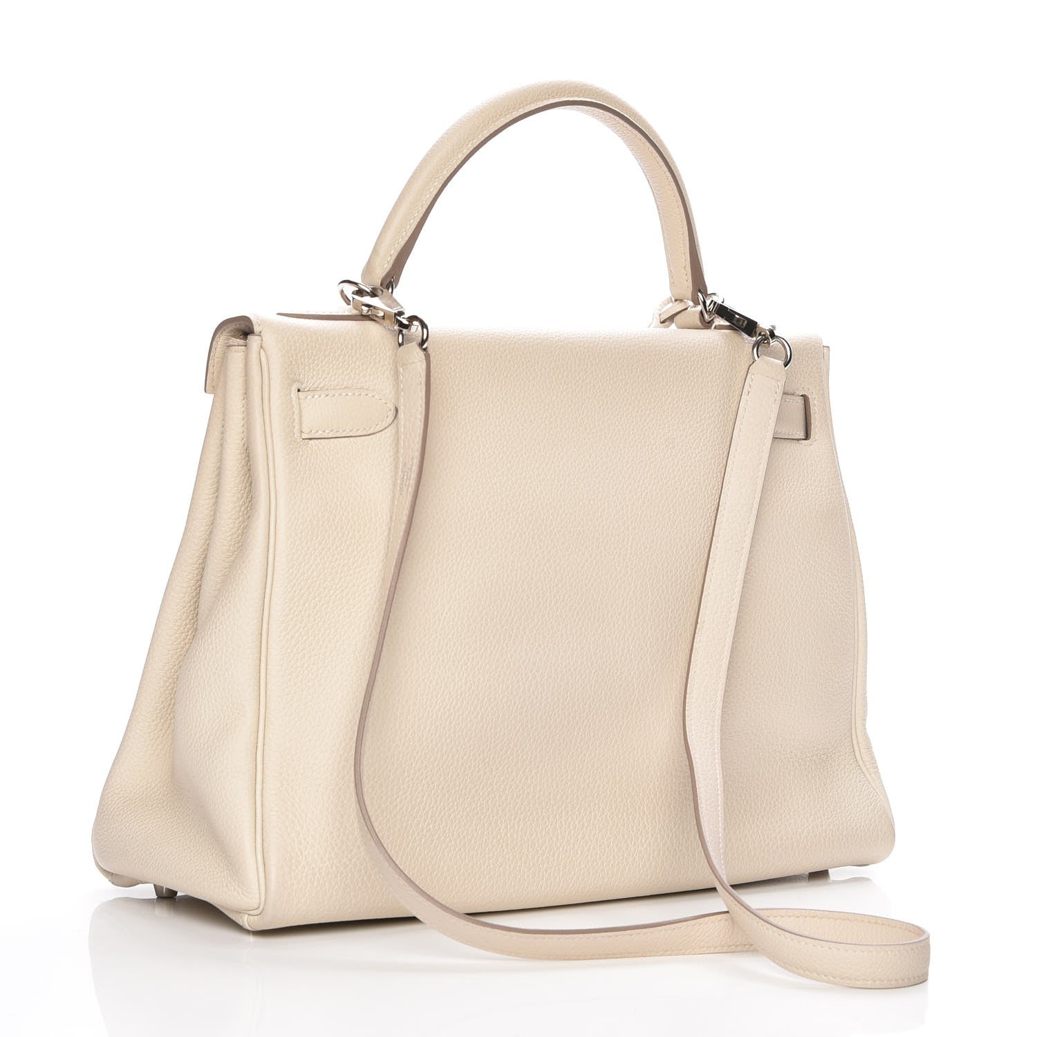 Hermes Togo Kelly Retourne 32 Craie 4 of 29