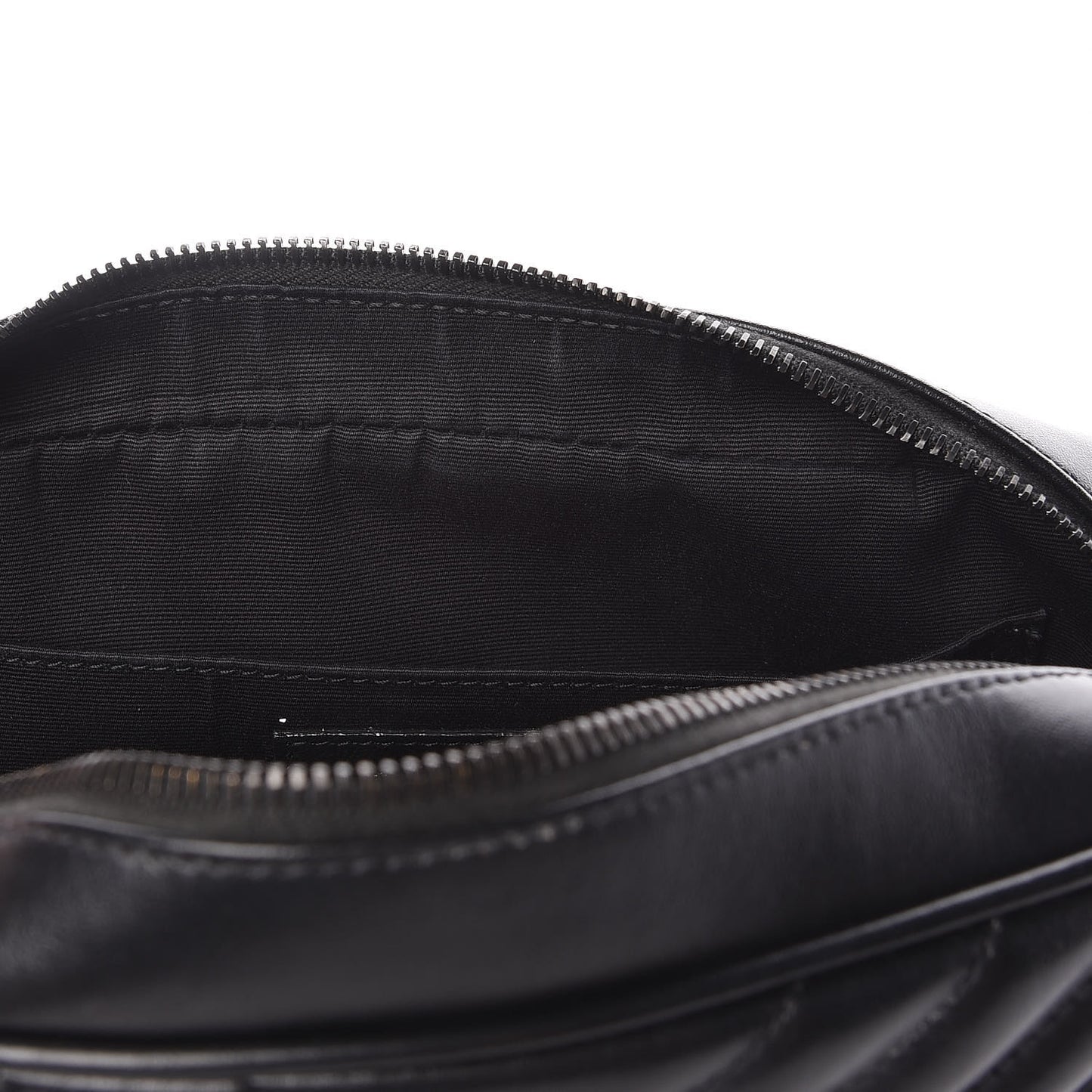 Calfskin Matelasse Monogram Lou Camera Bag Black