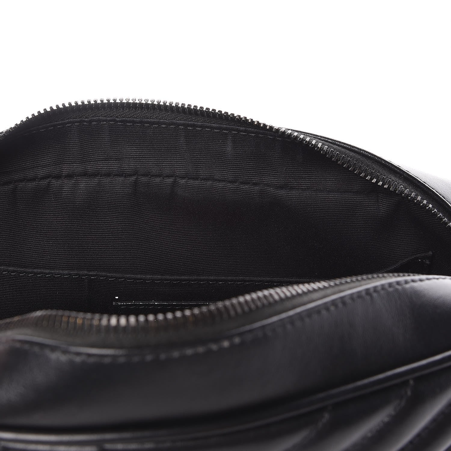 Saint Laurent Calfskin Matelasse Monogram Lou Camera Bag Black 10 of 12