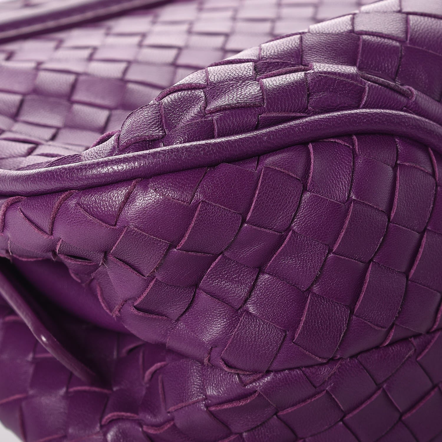 Bottega Veneta Nappa Intrecciato Rialto Shoulder Bag Monalisa 11 of 14