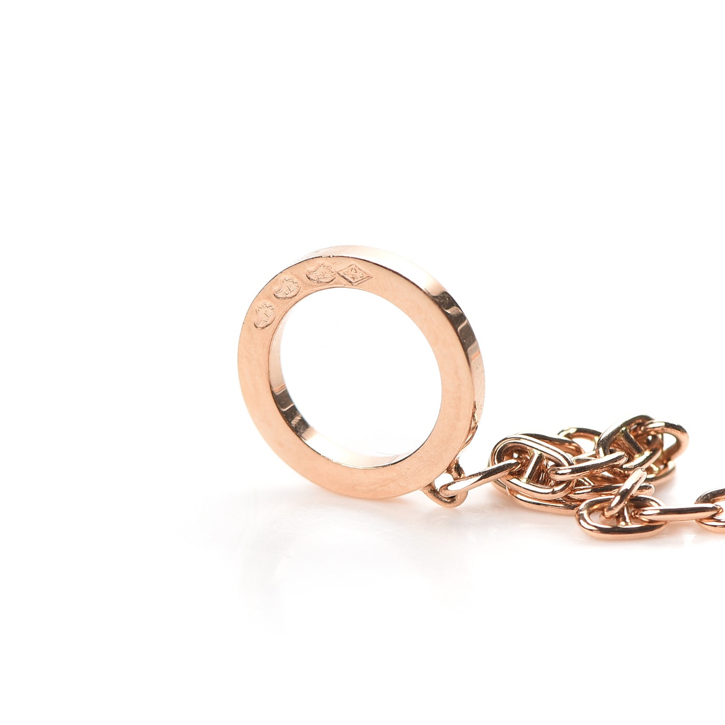 18K Rose Gold Diamond Verso Farandole Necklace