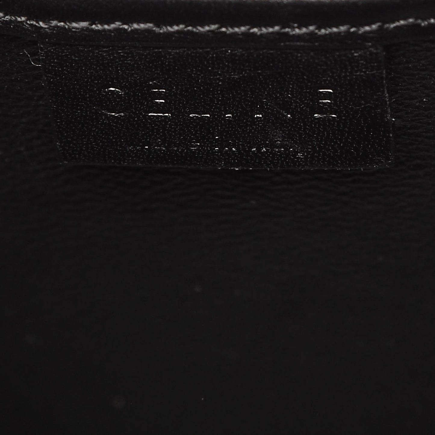 Smooth Drummed Calfskin Tri-color Nano Luggage Anthracite