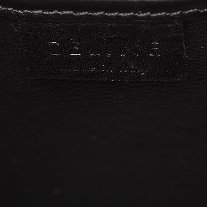 Celine Smooth Drummed Calfskin Tri-color Nano Luggage Anthracite 7 of 11