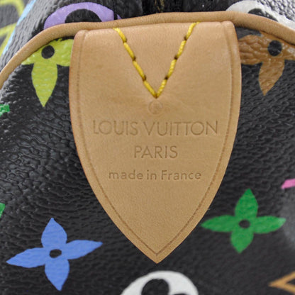Louis Vuitton Monogram Multicolor Speedy 30 Black 5 of 7