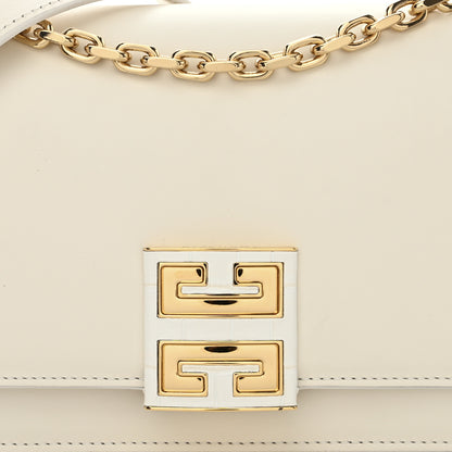 Givenchy Calfskin Small 4G Shoulder Bag Ivory 8 of 10