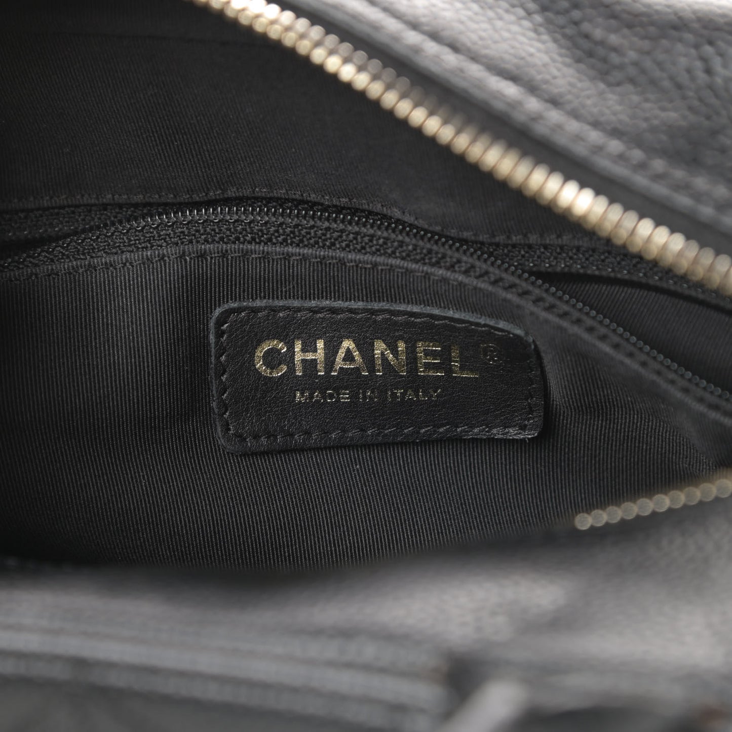 Caviar Quilted Small Bowler Black