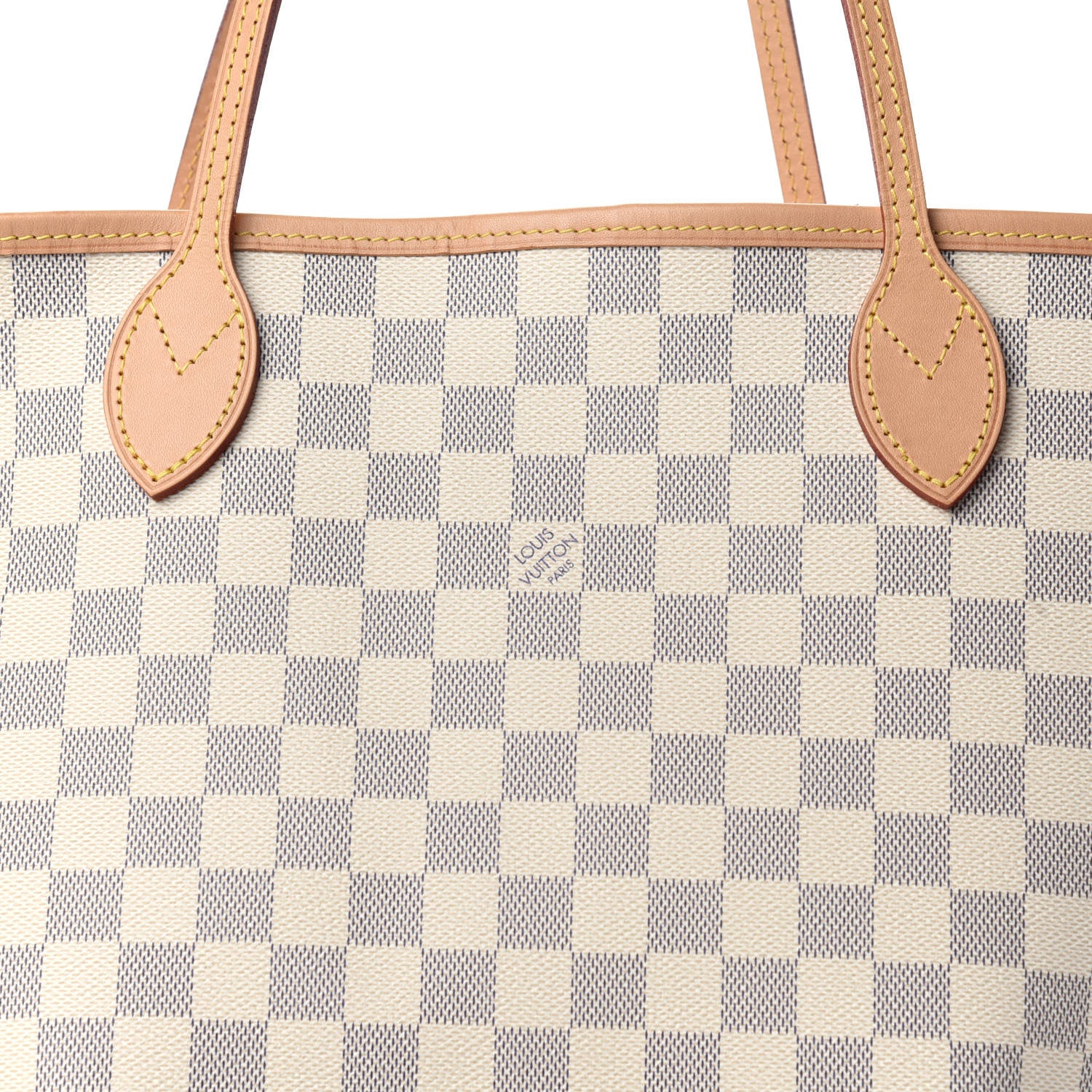 Louis Vuitton Damier Azur Neo Neverfull MM Rose Ballerine 10 of 10