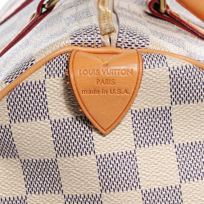 Louis Vuitton Damier Azur Speedy 30 6 of 7