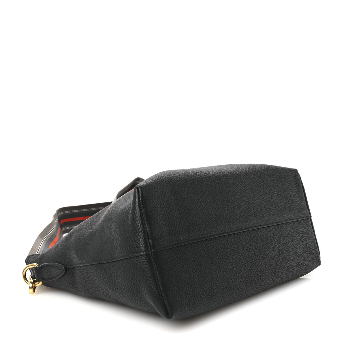 Prada Vitello Daino Small Tote Black 4 of 10
