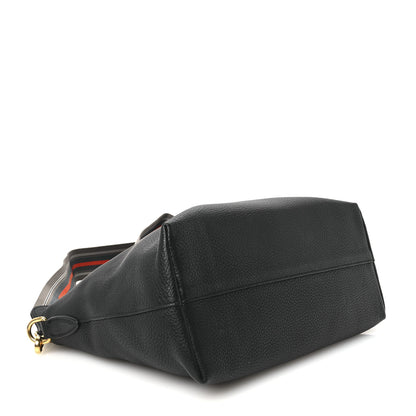 Prada Vitello Daino Small Tote Black 4 of 10