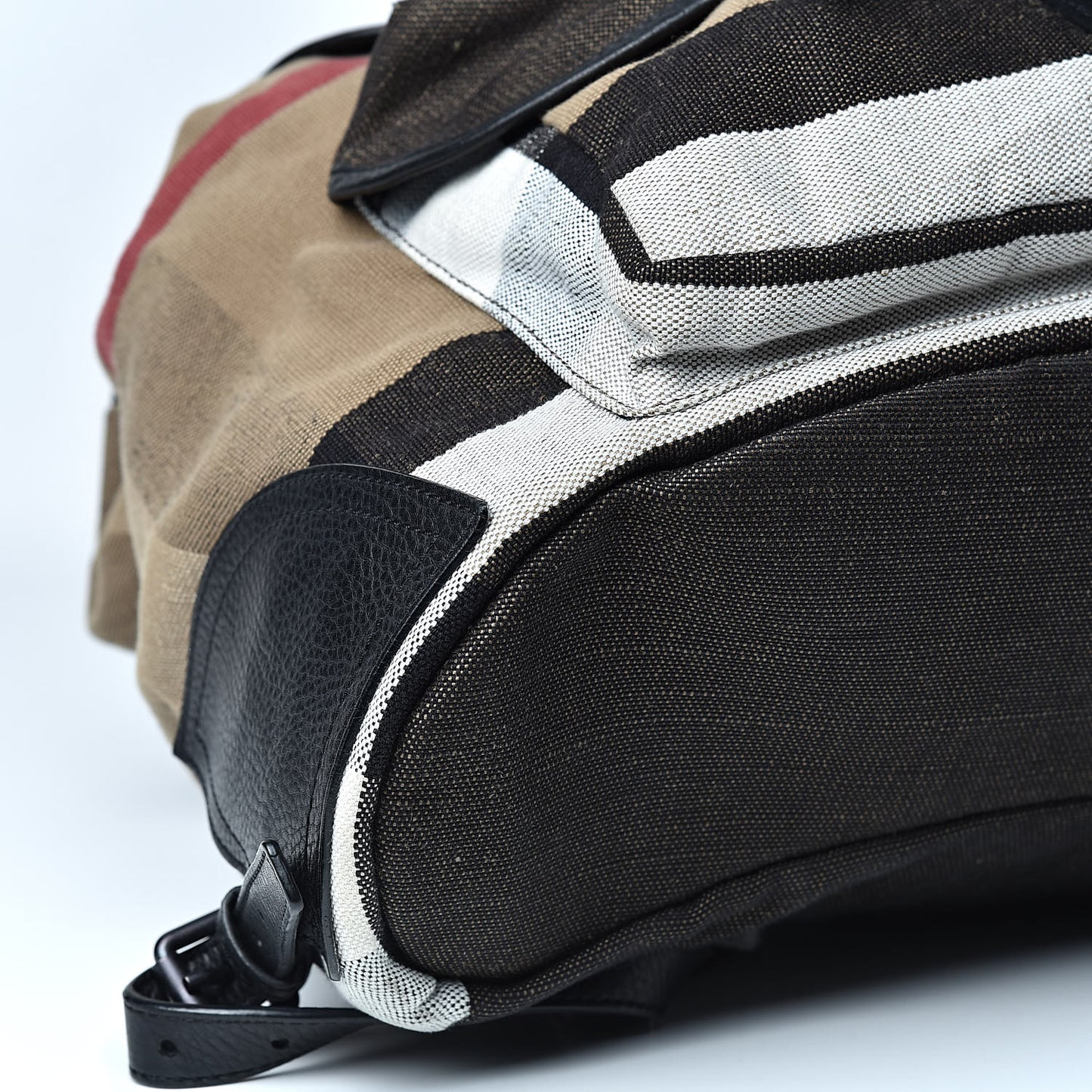 Canvas Mega Check Korbin Backpack Camel