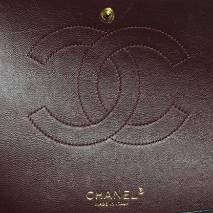 Chanel Lambskin Quilted Maxi Double Flap Black 6 of 9