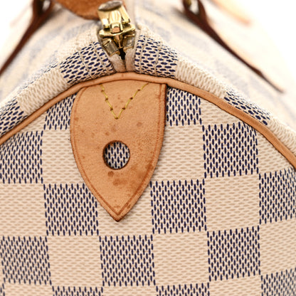 Louis Vuitton Damier Azur Speedy 30 15 of 17