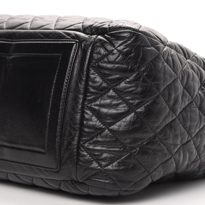 Chanel Lambskin Coco Cocoon Bowler Black 10 of 12