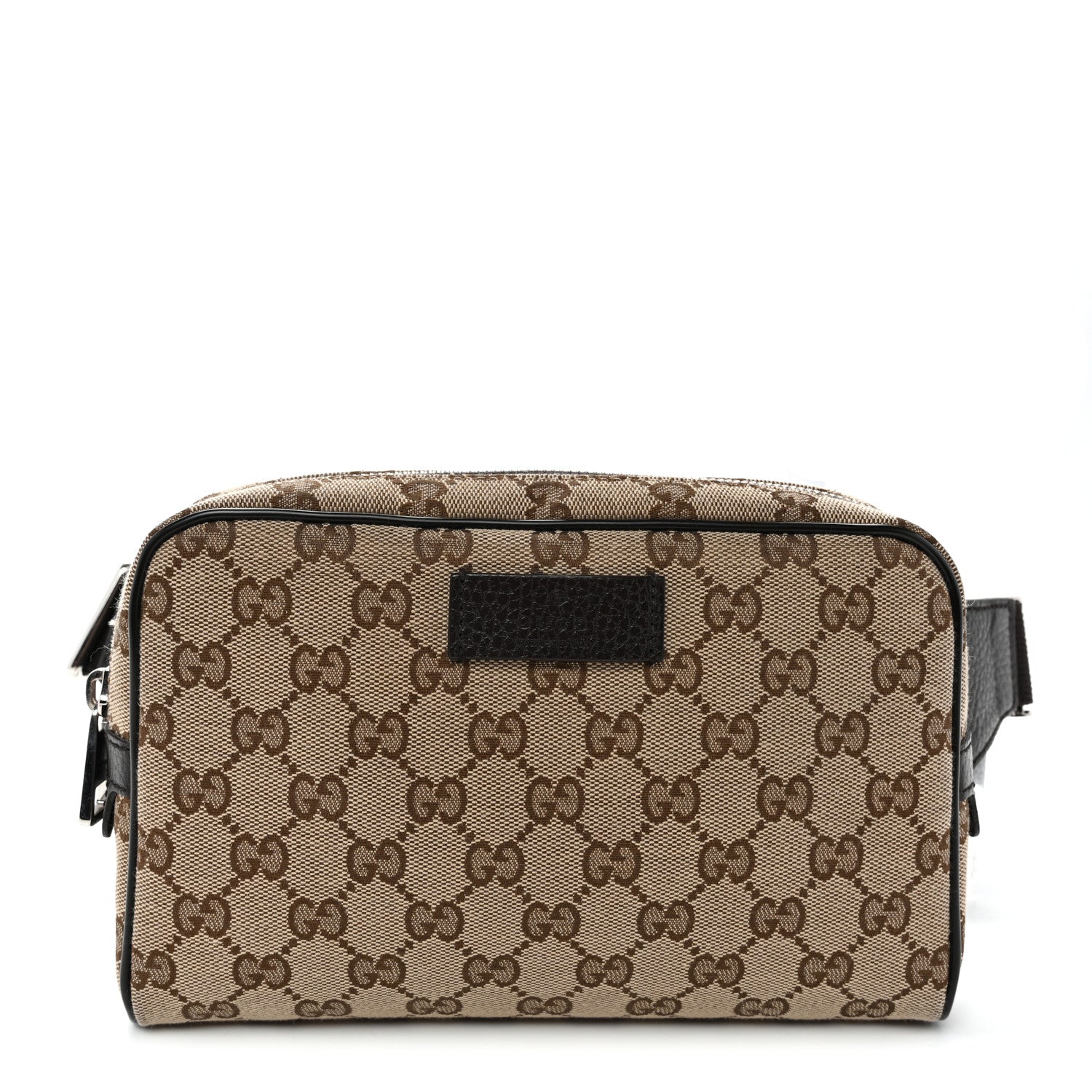 Gucci Monogram Belt Bag Dark Brown 1 of 9