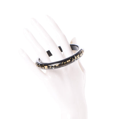 Louis Vuitton Resin Swarovski Medium Inclusion Bracelet PM Black 2 of 4