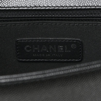 Chanel Caviar Quilted New Medium Boy Flap Black 15 of 32