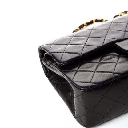 Chanel Lambskin Quilted Small Double Flap Black 13 of 16