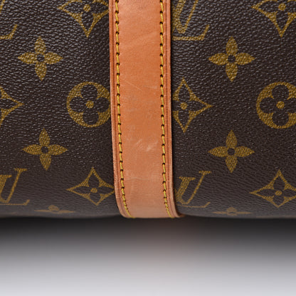 Louis Vuitton Monogram Keepall Bandouliere 45 10 of 23