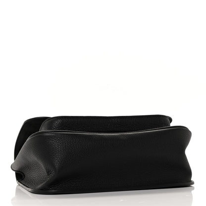 Louis Vuitton Grained Calfskin Lockme Chain Bag Black 4 of 8