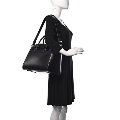 Givenchy Shiny Lord Calfskin Medium Antigona Black 2 of 9