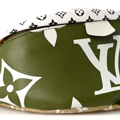 Louis Vuitton Monogram Giant Bumbag Kaki Beige 9 of 10