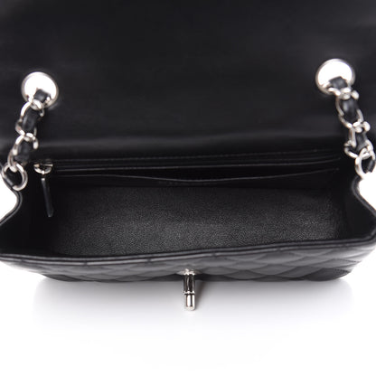 Chanel Lambskin Quilted Mini Rectangular Flap Black 5 of 14
