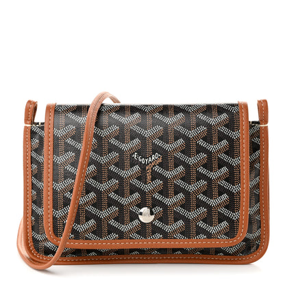 Goyard Goyardine Plumet Wallet Clutch Black Gold 1 of 9