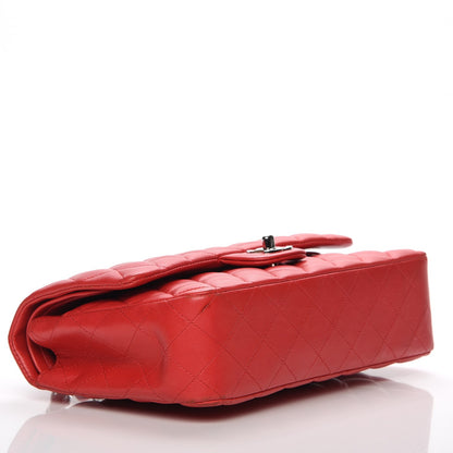 Chanel Lambskin Quilted Medium Double Flap Red 4 of 11