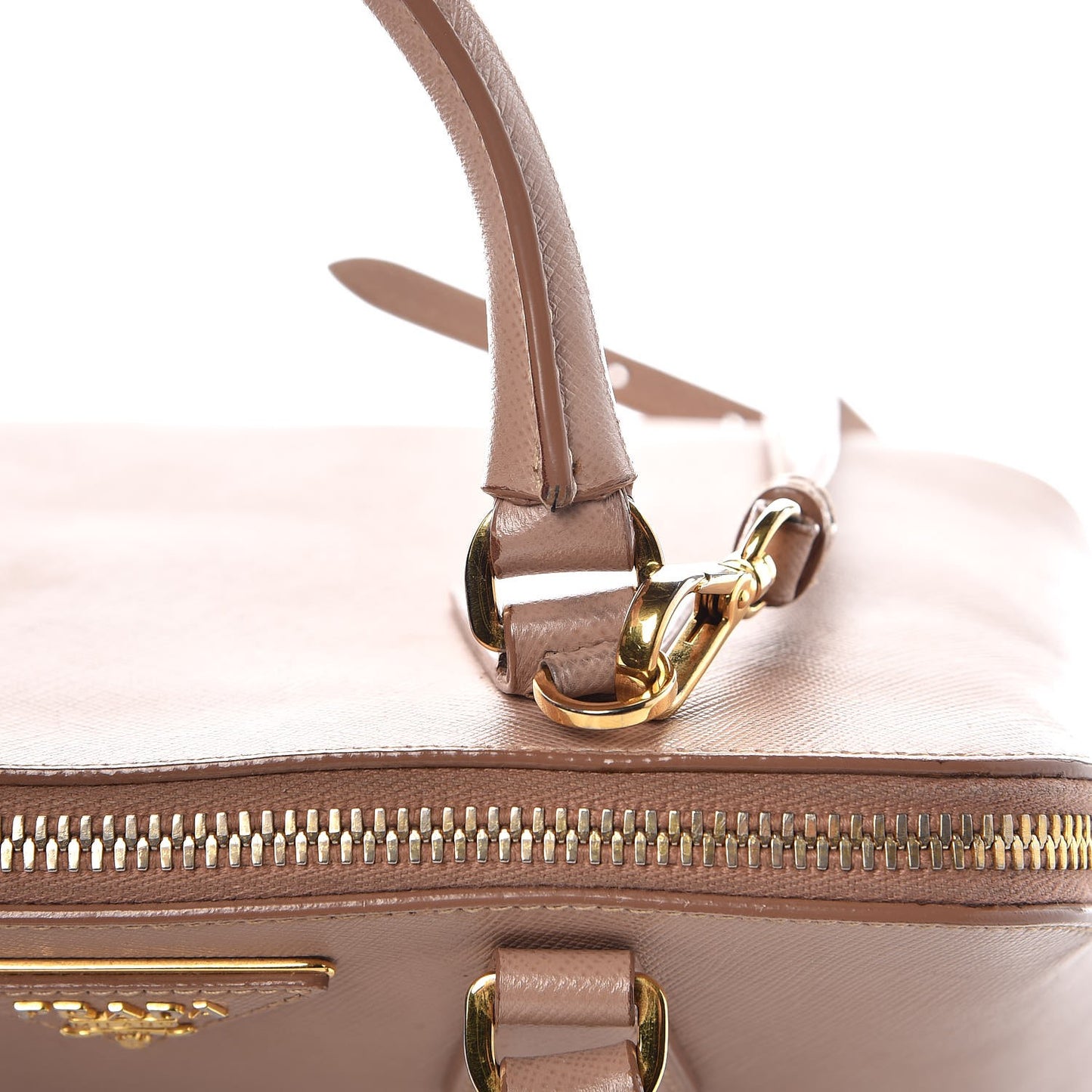 Saffiano Lux Small Promenade Tote Cammeo