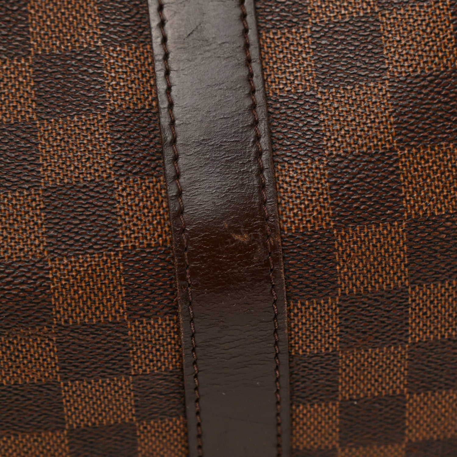 Louis Vuitton Damier Ebene Keepall Bandouliere 55 15 of 17