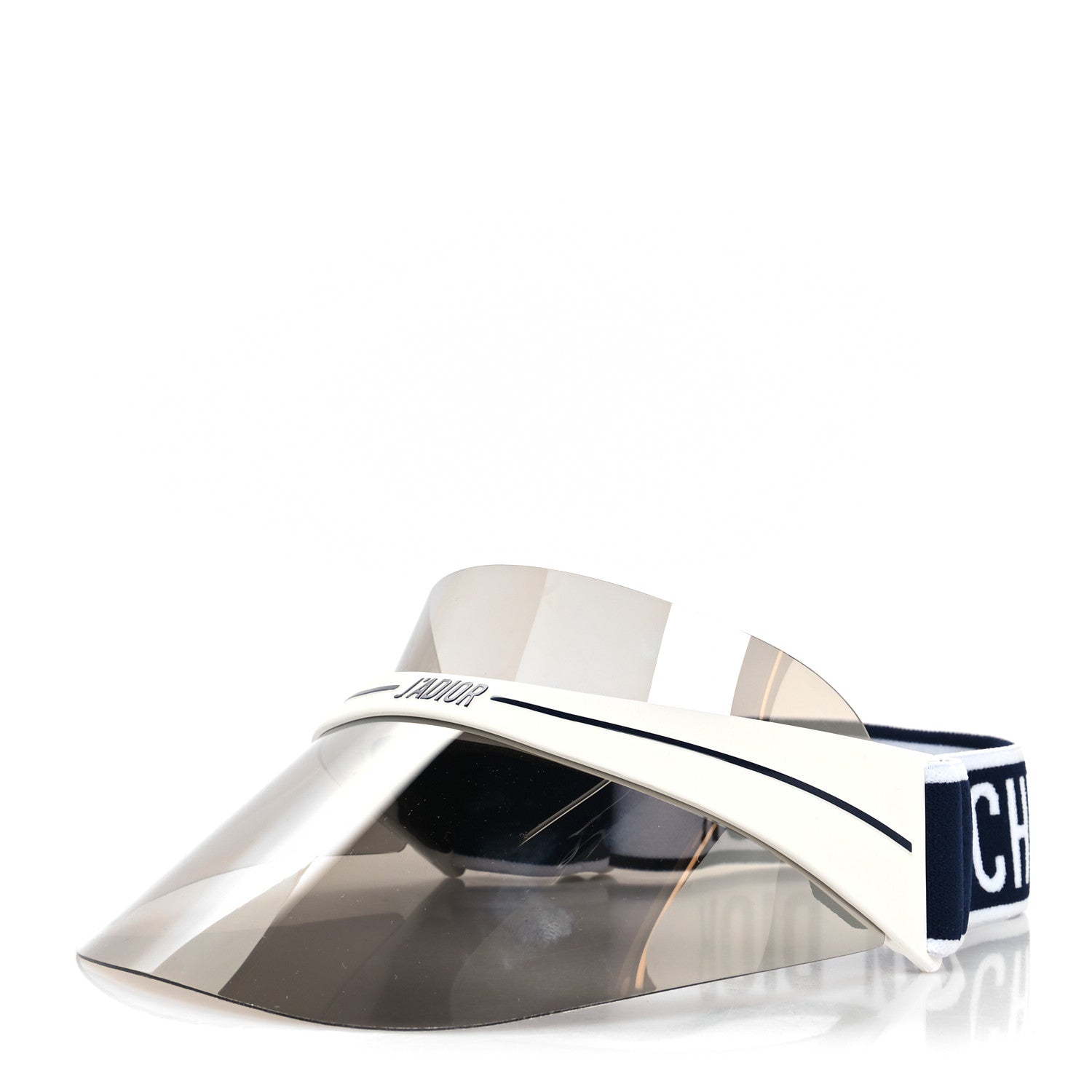 Christian Dior Mirrored DiorClub1 Sun Visor Navy 1 of 7