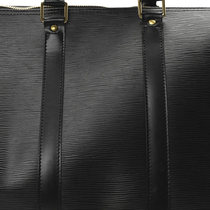 Louis Vuitton Epi Keepall 45 Black 13 of 17
