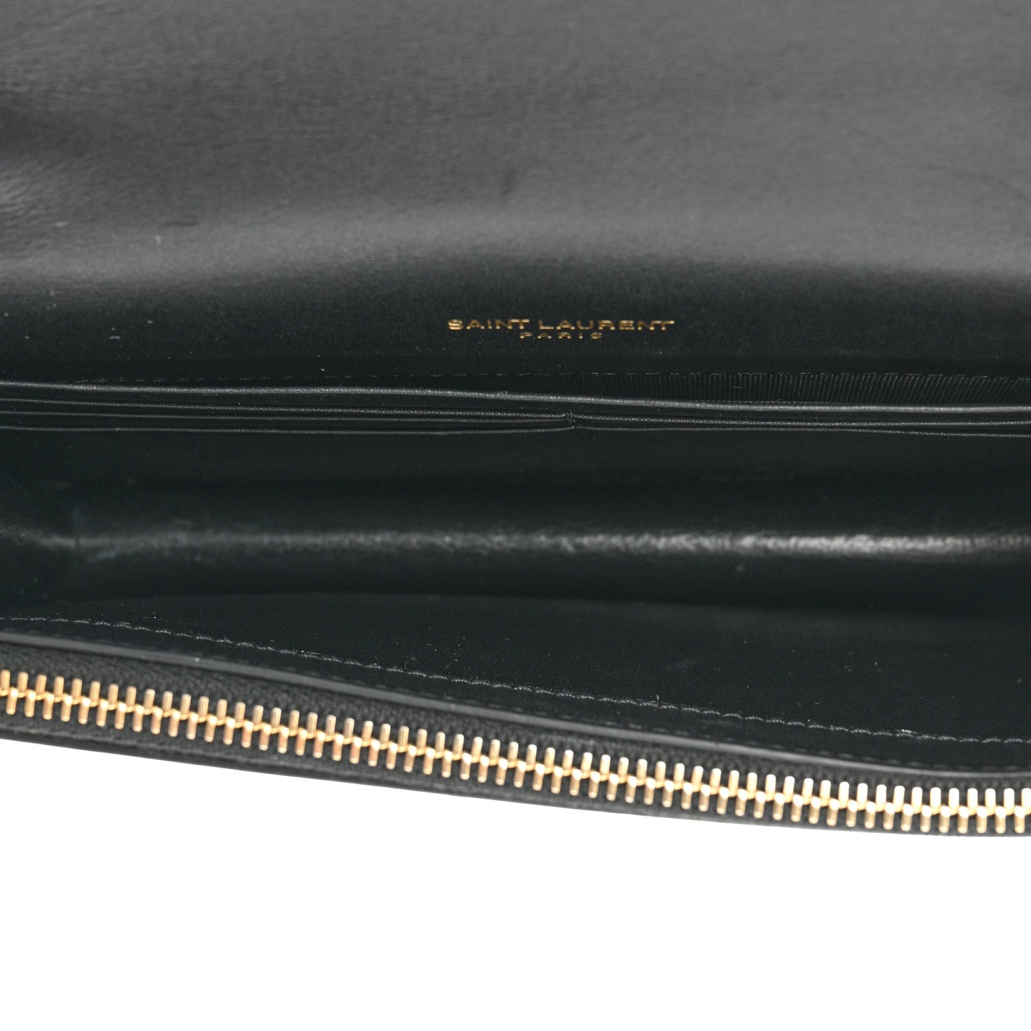 Saint Laurent Smooth Calfskin Medium Classic Monogram Kate Tassel Satchel Black 5 of 14