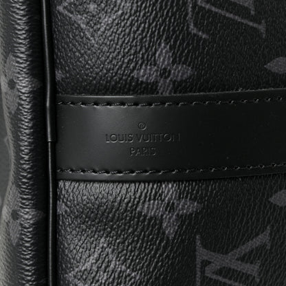 Louis Vuitton Monogram Eclipse Keepall Bandouliere 45 6 of 13