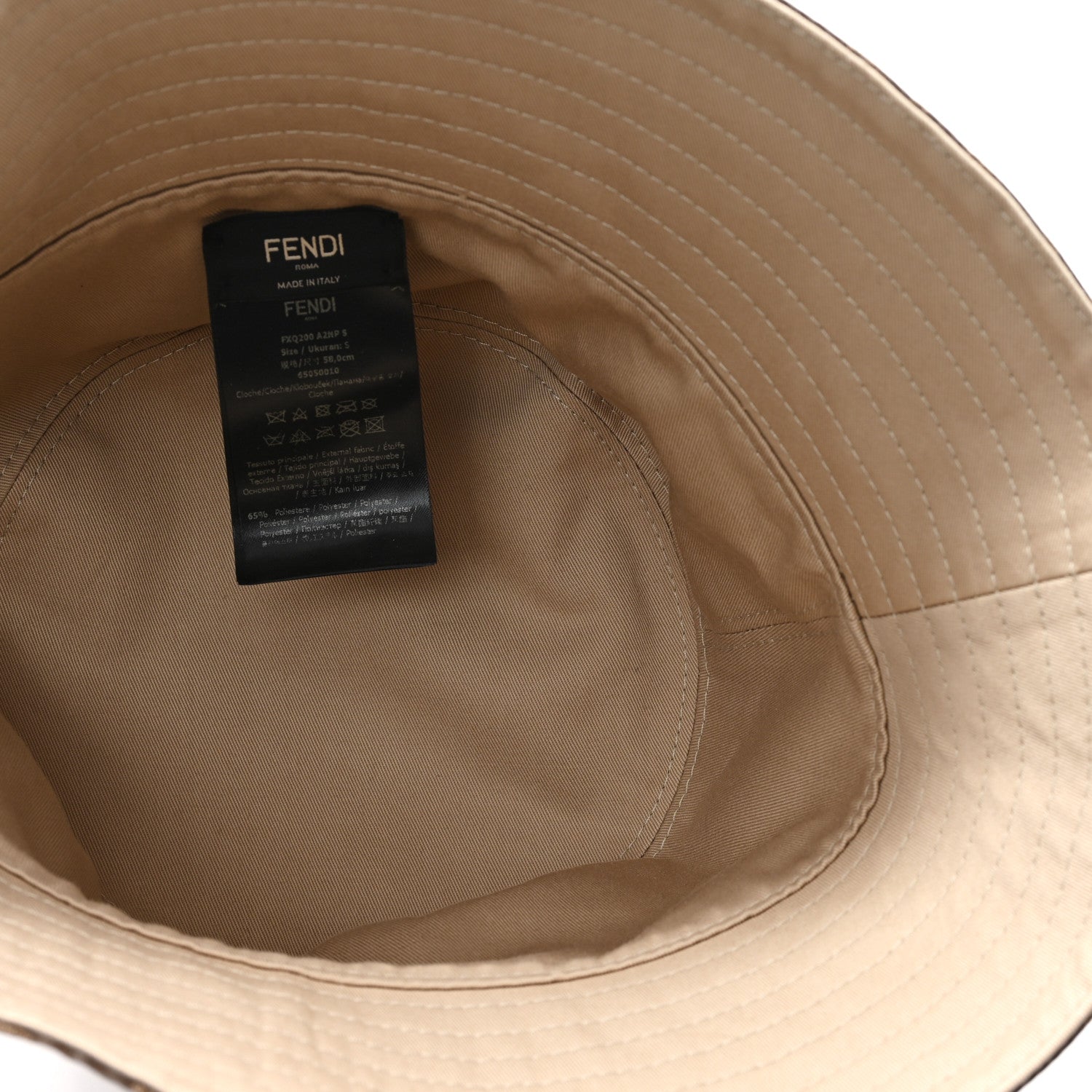 Hat Technical fabric Gray | Fendi FENDI テクニカルファブリック